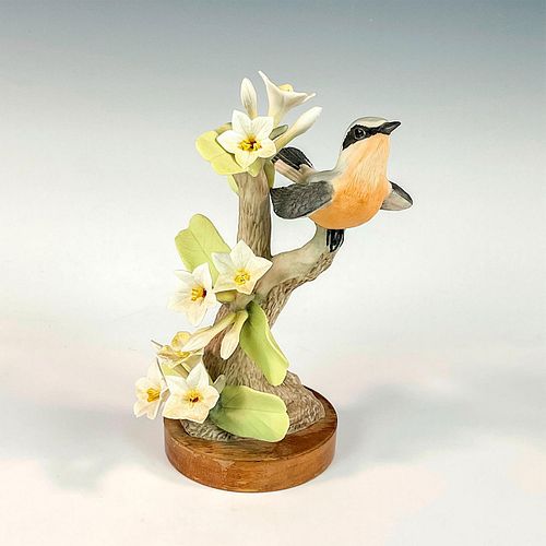 M E MOUSSALLI PORCELAIN BIRD FIGURINEBranch 3926e6