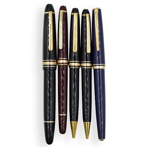 (5 PC) LOT OF MONT BLANC PENSDESCRIPTION: