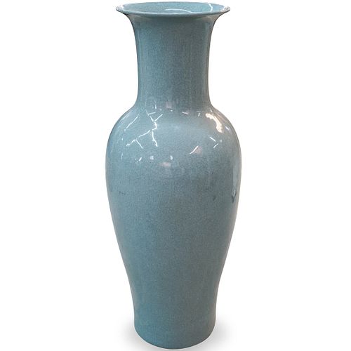 CHINESE CRACKLED CERAMIC VASEDESCRIPTION  3927ac