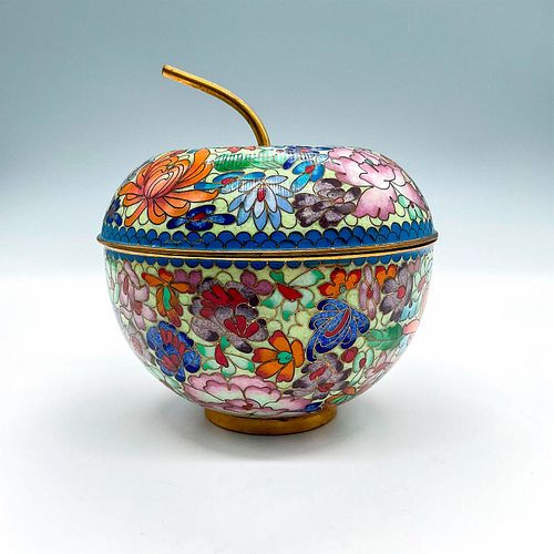 VINTAGE CHINESE CLOISONNE ENAMELED