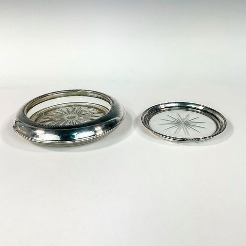 2PC FRANK M WHITING STERLING SILVER