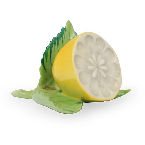 HEREND PORCELAIN NATURALISTIC LEMONDESCRIPTION  392876