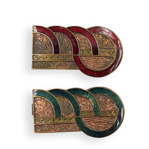  2 PC RUSSIAN ENAMEL PINSDESCRIPTION  392947