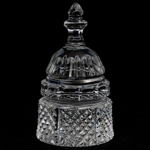 WATERFORD CRYSTAL CAPITAL PAPERWEIGHTDESCRIPTION: