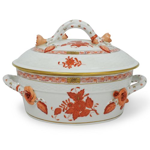 HEREND CHINESE BOUQUET COVERED 392a13