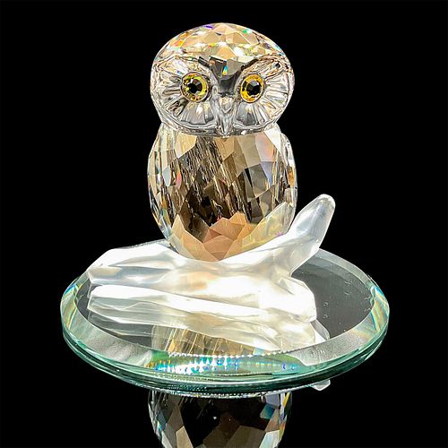 SWAROVSKI CRYSTAL FIGURINE, SMALL OWL