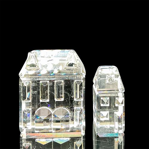 SET OF 2 SWAROVSKI SILVER CRYSTAL 392ac0