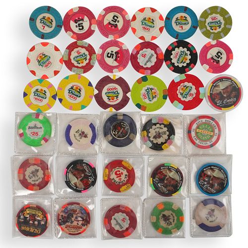  33 PC LAS VEGAS VINTAGE POKER 392afe