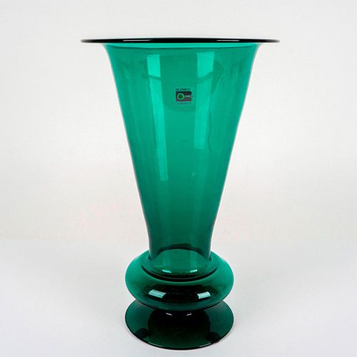 BLENKO ART GLASS LARGE VASEHand