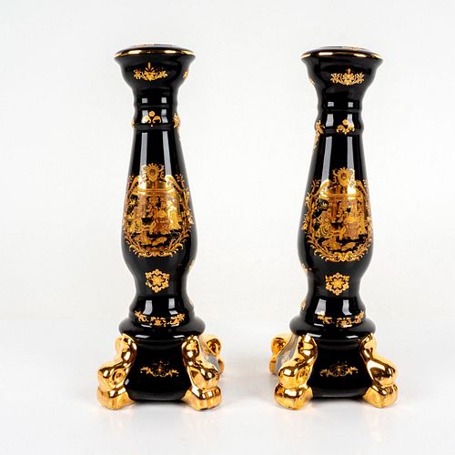 PAIR OF L.F. LIMOGES P.R.C. PORCELAIN