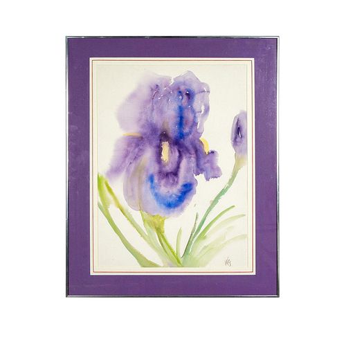 FRAMED WATERCOLOR PAINTING THE 392c18