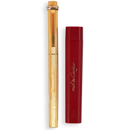 CARTIER GOLD PLATED VENDOME PENDESCRIPTION  392c5c