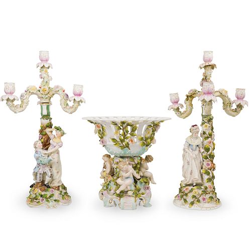  3 PC VON SCHIERHOLZ PORCELAIN 392c93