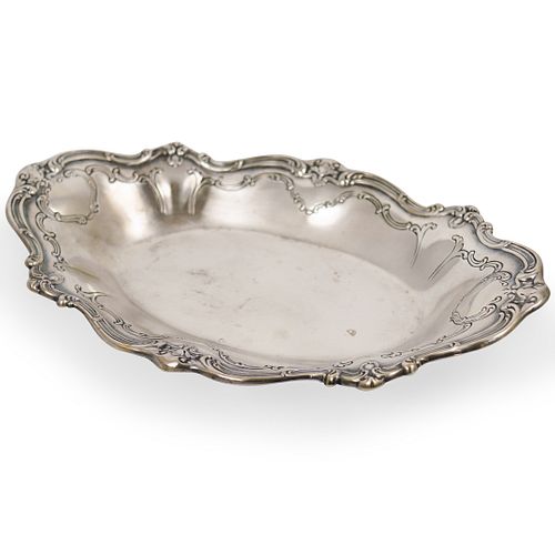 SILVER PLATED SERVING DISHDESCRIPTION: