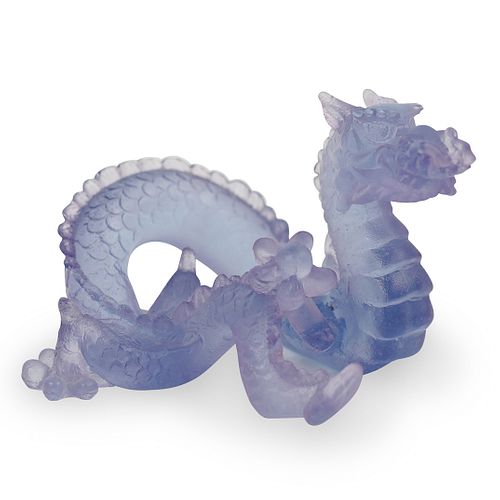 DAUM PATE DE VERRE CRYSTAL DRAGONDESCRIPTION:Daum