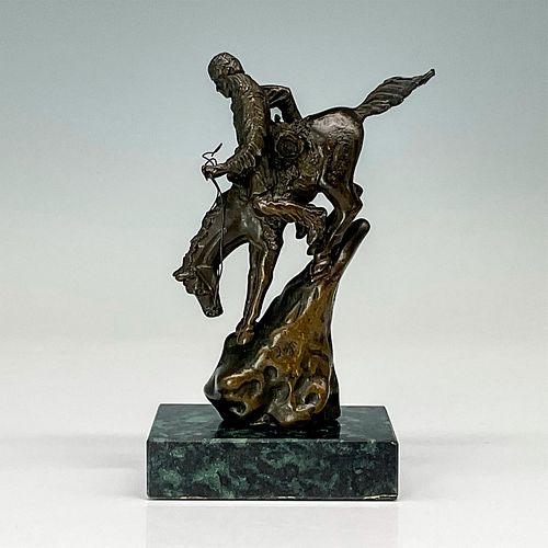 AFTER REMINGTON, MOUNTAIN MAN MINI BRONZE