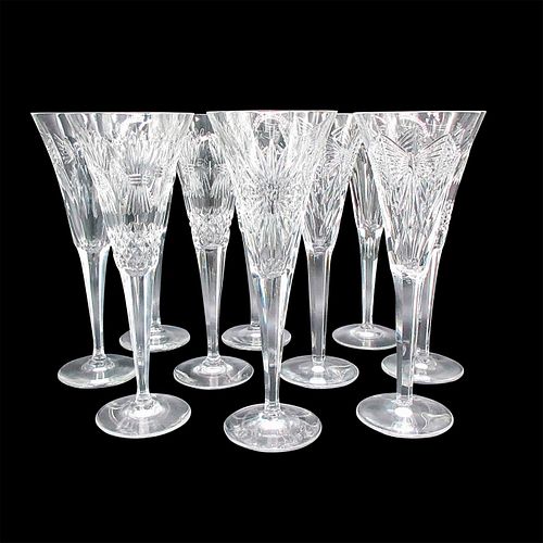 10PC WATERFORD CRYSTAL MILLENNIUM TOASTING