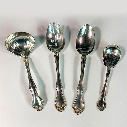 4PC WESTMORLAND STERLING SILVER UTENSILS,