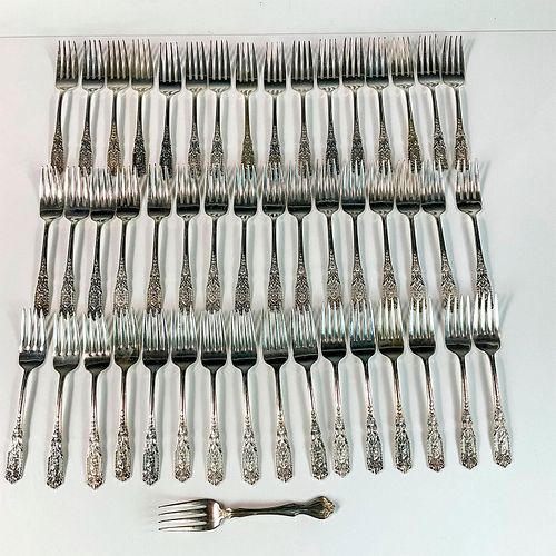 49PC WESTMORLAND SALAD FORKS MILBURN 392f10