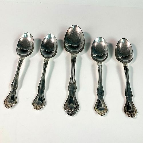 5PC WESTMORLAND STERLING SILVER SPOONS,