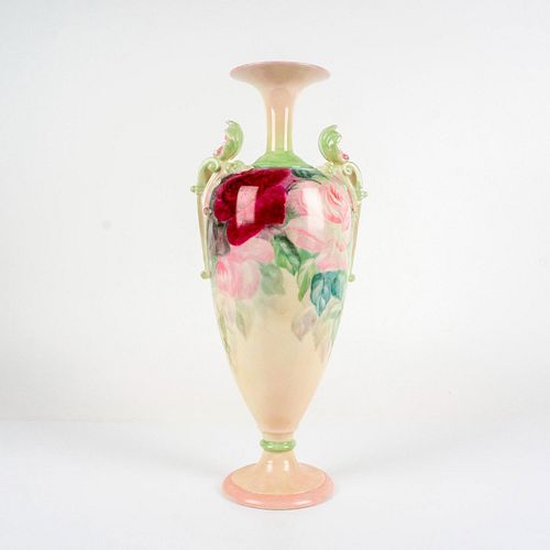 LENOX BELLEEK PORCELAIN FLORAL VASEA