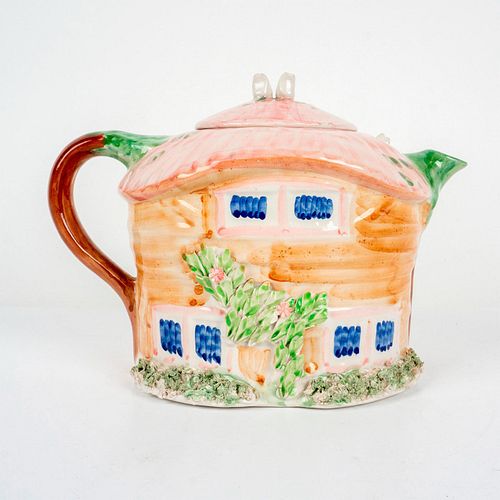 HANDMADE ITALIAN FIGURATIVE TEAPOT  392f5e