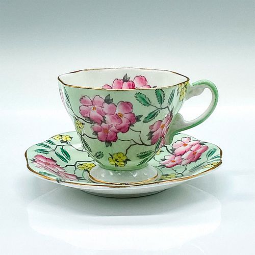 FOLEY EB CO BONE CHINA CUP AND SAUCER,