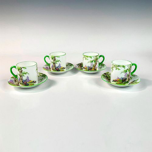 8PC ROYAL ALBERT BONE CHINA ESPRESSO