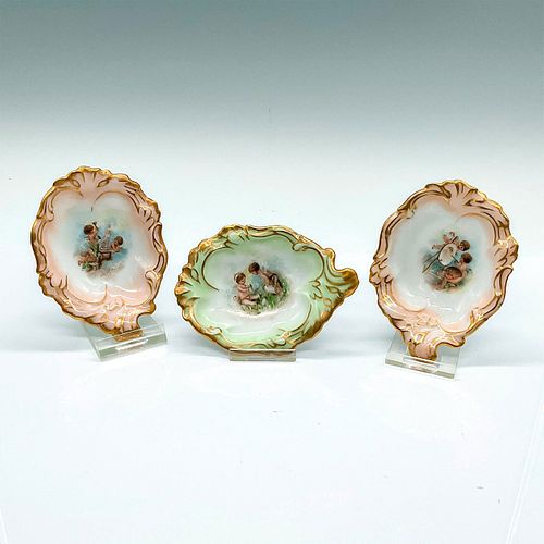 3PC TRESSEMANES AND VOGT LIMOGES PORCELAIN