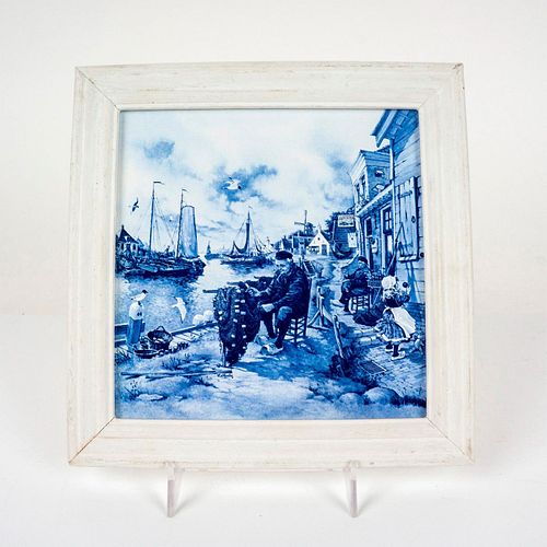 FRAMED ROYAL MOSA HOLLAND DELFT