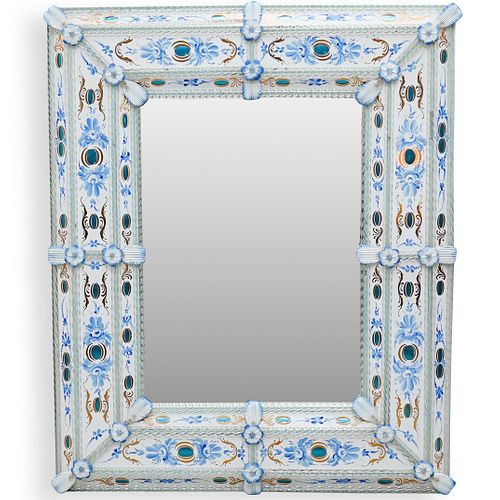 MURANO FLORAL PORCELAIN MIRRORDESCRIPTION  392fd6