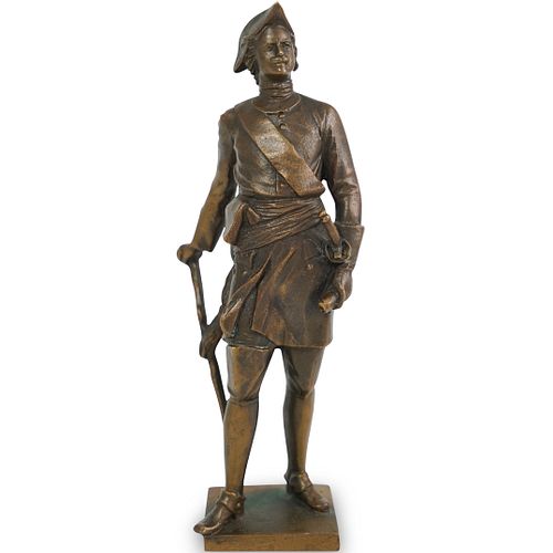 BRONZE FIGURAL SCULPTUREDESCRIPTION: