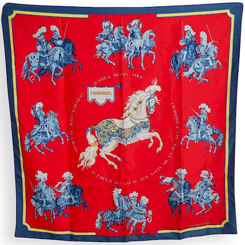 HERMES SILK SCARFDESCRIPTION: An