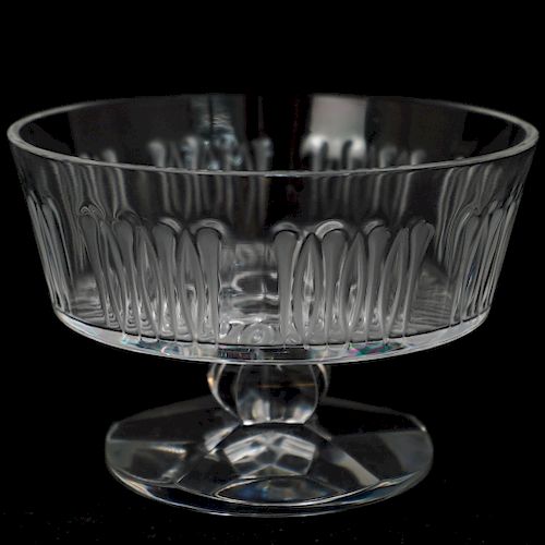 LALIQUE CRYSTAL BOMBONIERE BOWLDESCRIPTION  3930c9