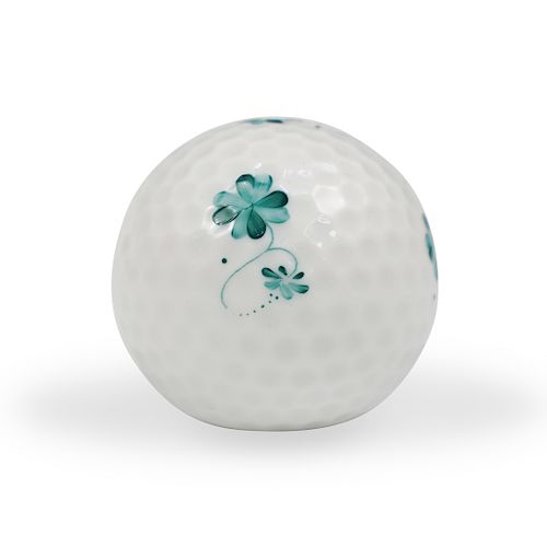 HEREND PORCELAIN GOLF BALLDESCRIPTION: