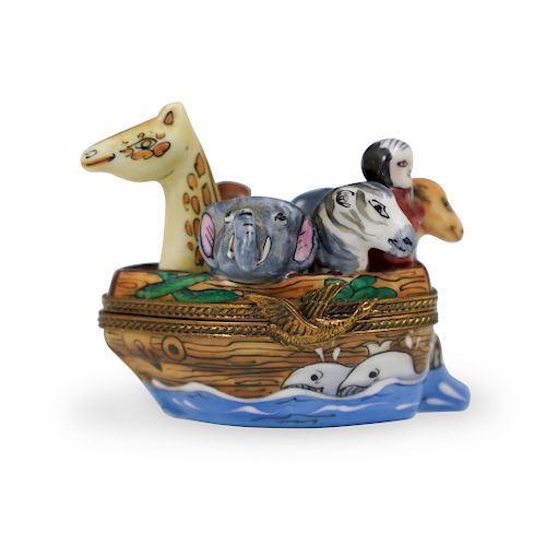 LIMOGES NOAH S ARK TRINKET 393122