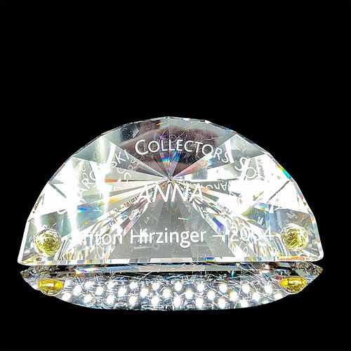 SWAROVSKI SCS CRYSTAL PLAQUE ANNAThe 393155