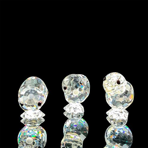 SET OF 3 CHICKS MINI SWAROVSKI 39317c