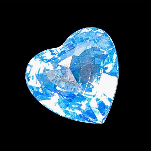 BLUE HEART 210899 - SWAROVSKI CRYSTAL