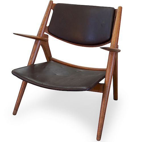 HANS WEGNER SAWBUCK ARM CHAIRDESCRIPTION: