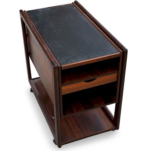 MID CENTURY BRUKSBO ROSEWOOD ROLLING 393277