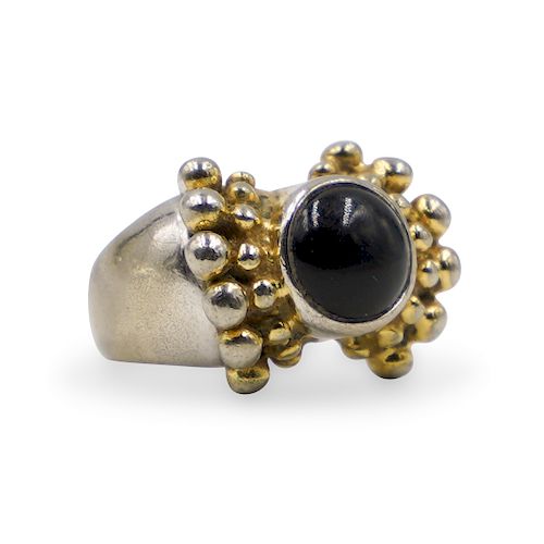 JOSEPH ESPOSITO 14K ONYX RINGDESCRIPTION  393302