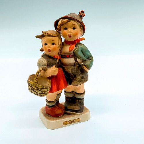 GOEBEL HUMMEL FIGURINE, SURPRISEAdorable