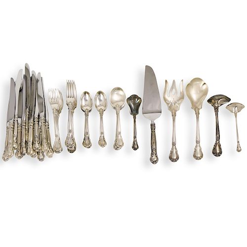  74 PC GORHAM CHANTILLY STERLING 3933cf