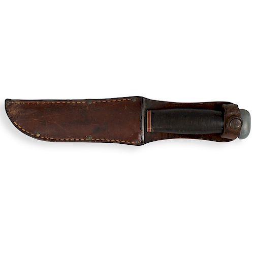 WWII RH PAL REMINGTON FIGHTING KNIFEDESCRIPTION: