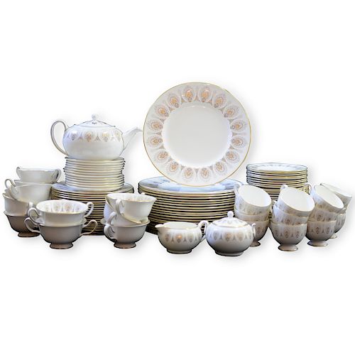 (109 PC) MEDINA BEIGE BY WEDGWOOD CHINA