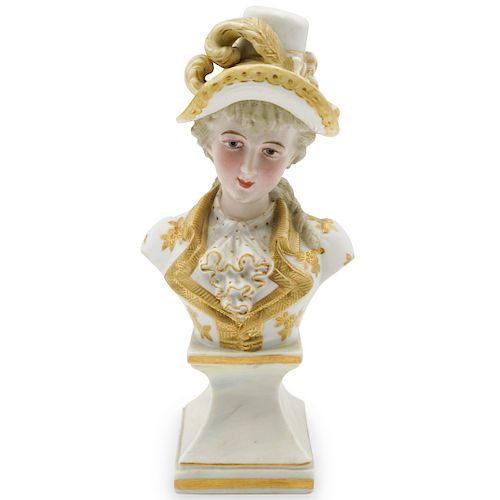 PAUL DUBOY STYLE PORCELAIN BUSTDESCRIPTION  39356c