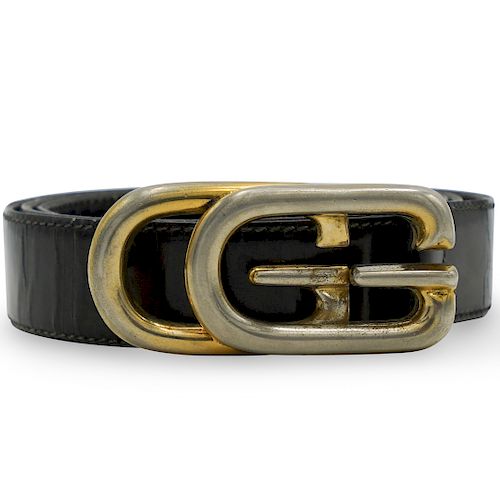 VINTAGE GUCCI LEATHER BELTDESCRIPTION  393595