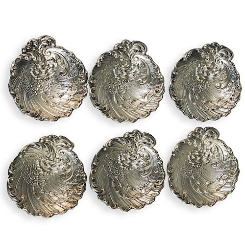 (6 PC) GORHAM STERLING SILVER DISHESDESCRIPTION: