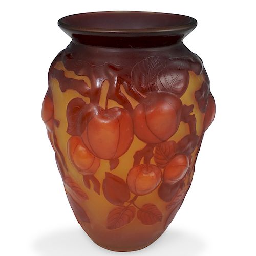 GALLE STYLE GLASS VASEDESCRIPTION  3935e6